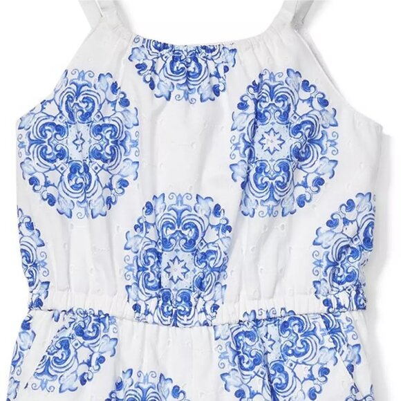 Girls Rachel Zoe for Janie & Jack Medallion Jumpsuit, Size 7 - Picture 2 of 9